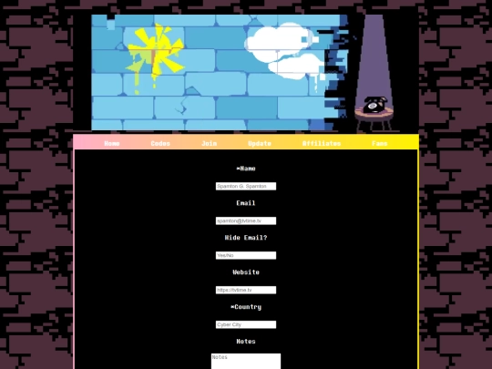 fanlistings/hyperlinkblocked/join screenshot