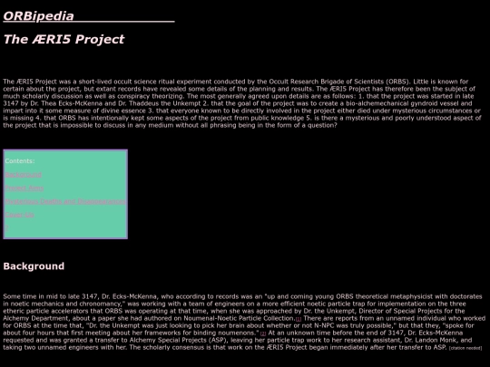 shortfic/orbipedia/aeri5proj screenshot