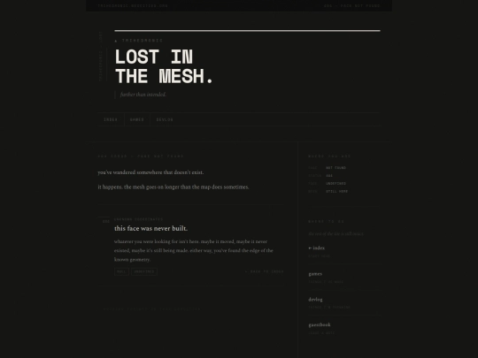not_found screenshot