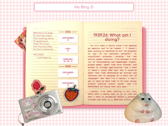 blog screenshot