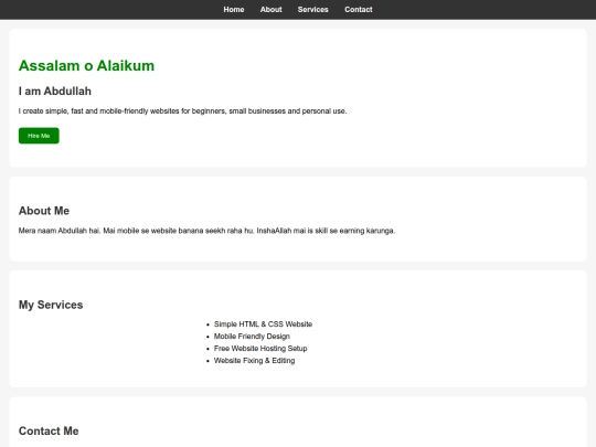 index screenshot