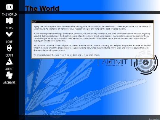 lore screenshot