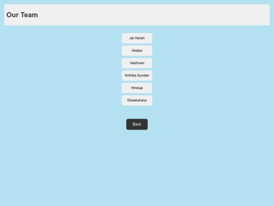 team screenshot