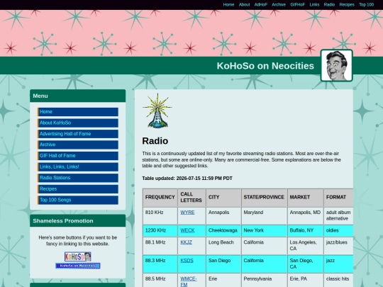 radio screenshot