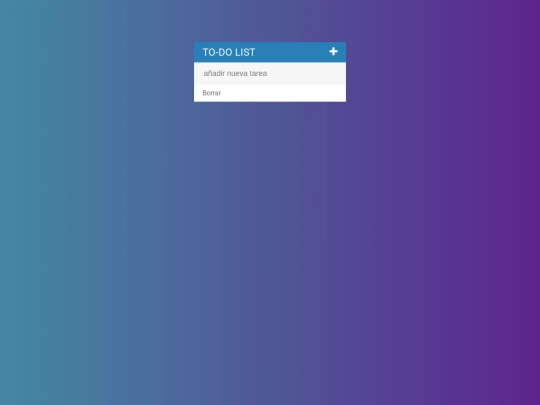 todo screenshot