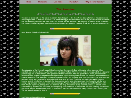 characters screenshot