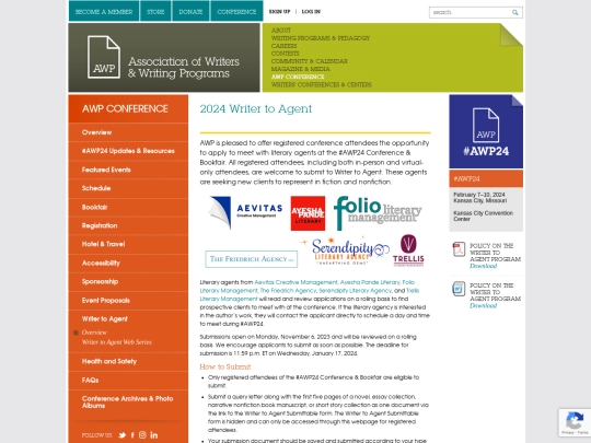 awpwriter.org.awp_conference.writertoagent_overview.xss.p0c screenshot