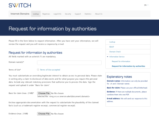 nic.ch.whois.domaininfo.request_auth.index.html.xss.p0c screenshot