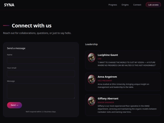 connect screenshot