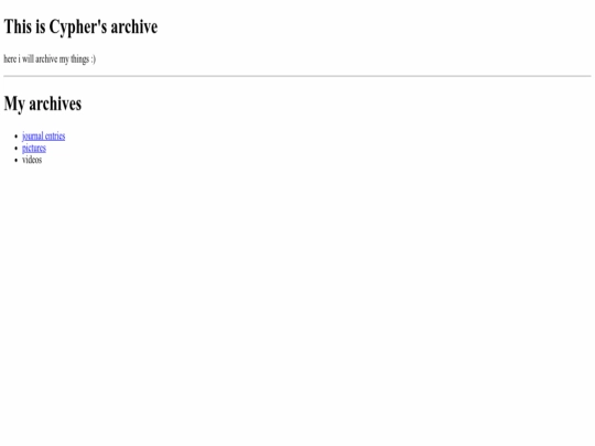 index screenshot