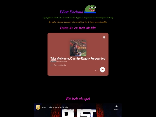 Eliott screenshot