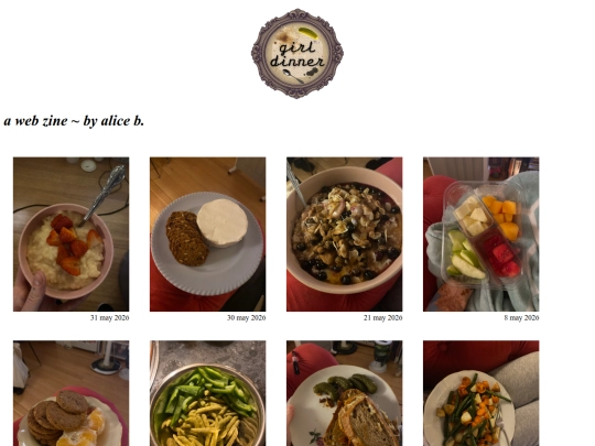 girl-dinner screenshot