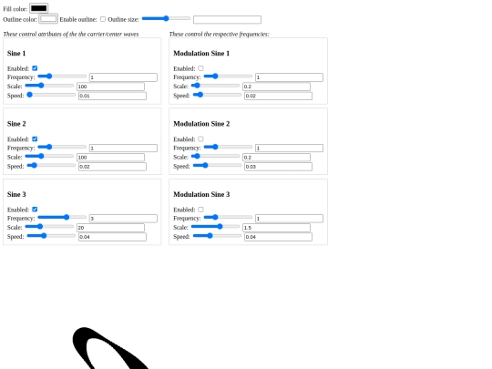 interactive/sine-dots screenshot