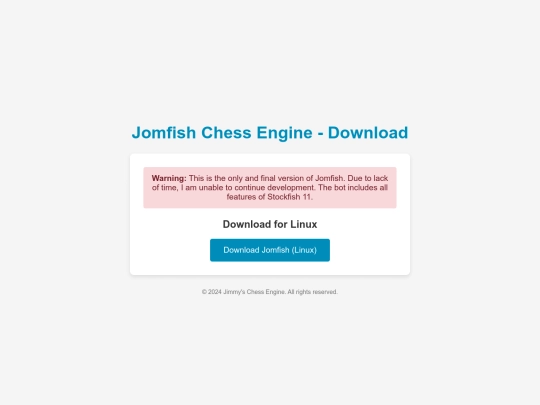 chess/linux screenshot