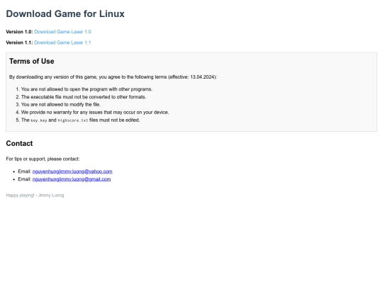 game/linux screenshot