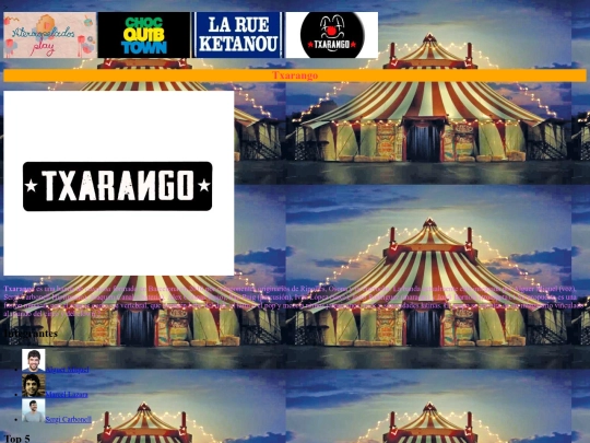 bandas/txarango screenshot