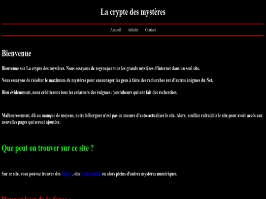 index screenshot