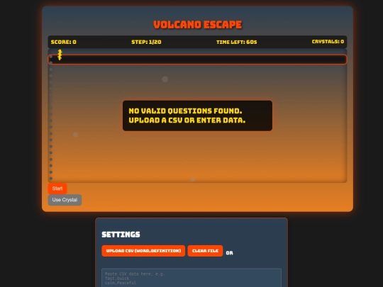 volcano screenshot
