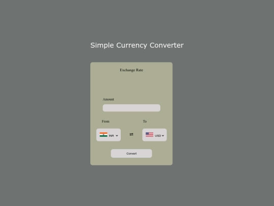 Ex5/Currency Converter screenshot