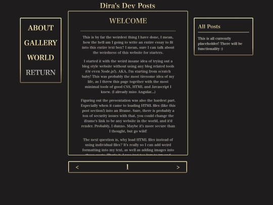 BlogTesting screenshot