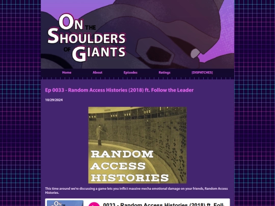 posts/2024-10-28-0033-Random-Access-Histories screenshot