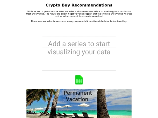 cryptorecommendation screenshot