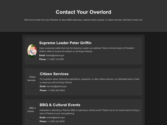 contact screenshot