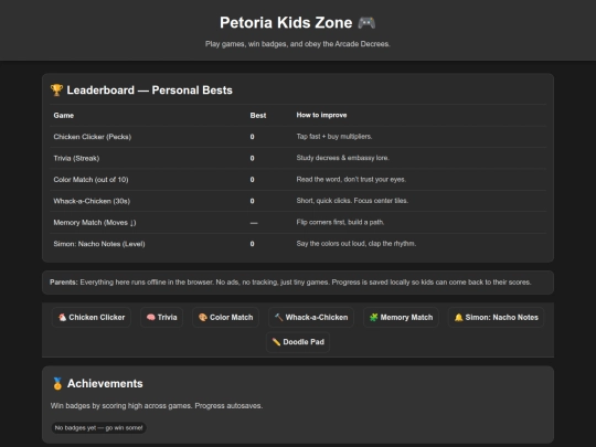 kids screenshot