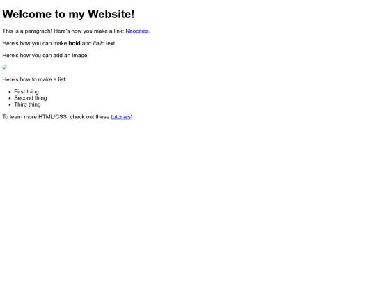 test screenshot