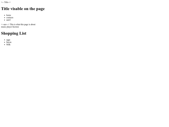 Unit 3 screenshot