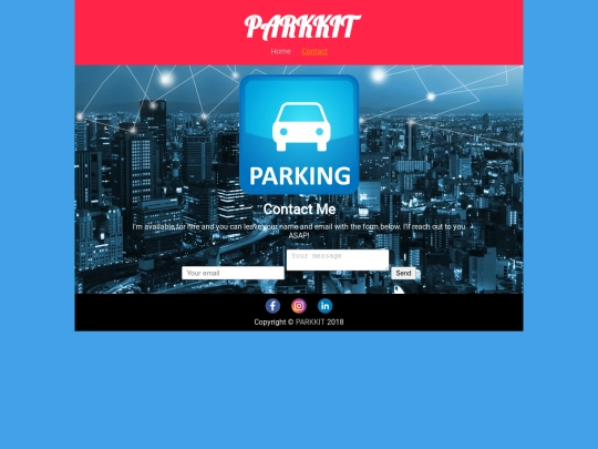 portfolio/group-project/contact screenshot