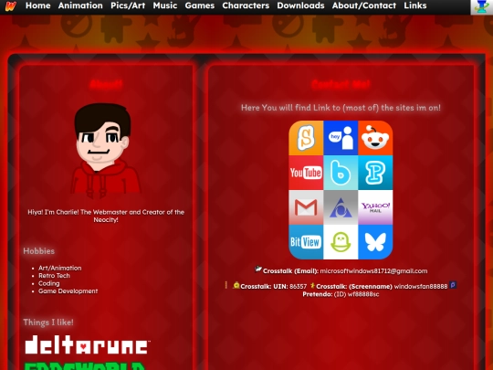 AboutContact screenshot