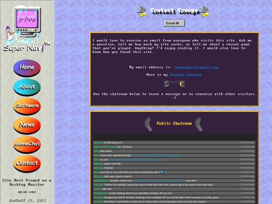 contact screenshot