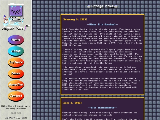 news screenshot