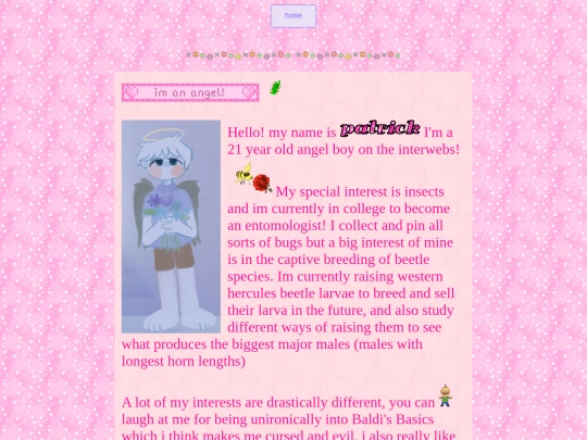 aboutme screenshot
