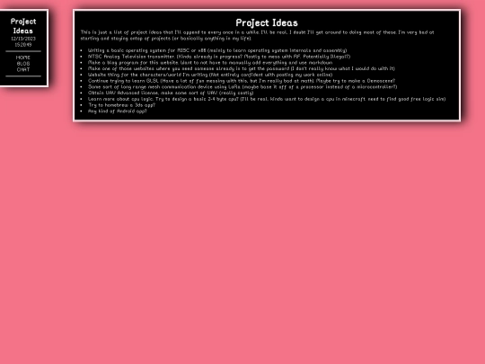 blog/posts/project-ideas screenshot