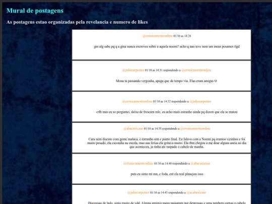 postagensb screenshot
