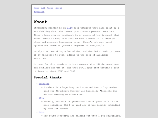 blog/info/about screenshot