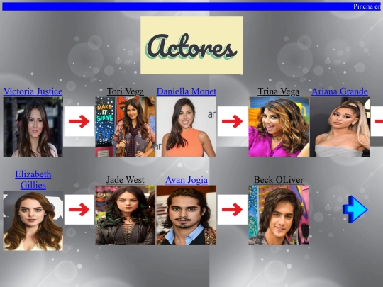 proyecto.html/VICTORIOUS/actores screenshot
