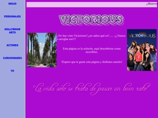 proyecto.html/VICTORIOUS/inicio screenshot