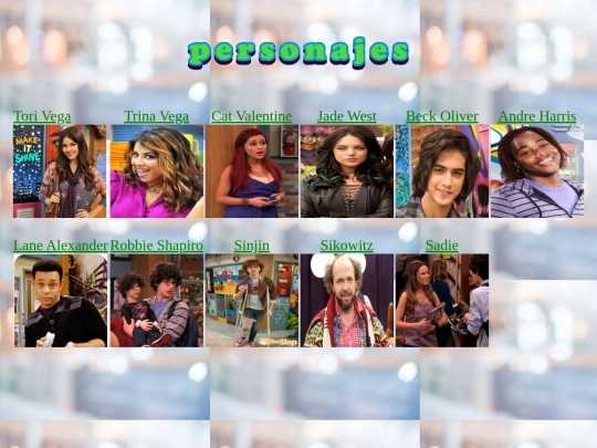 proyecto.html/VICTORIOUS/personajes screenshot