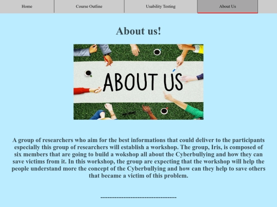 aboutus screenshot