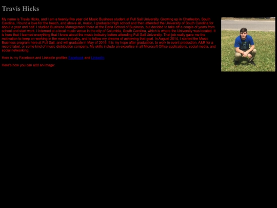 bio screenshot