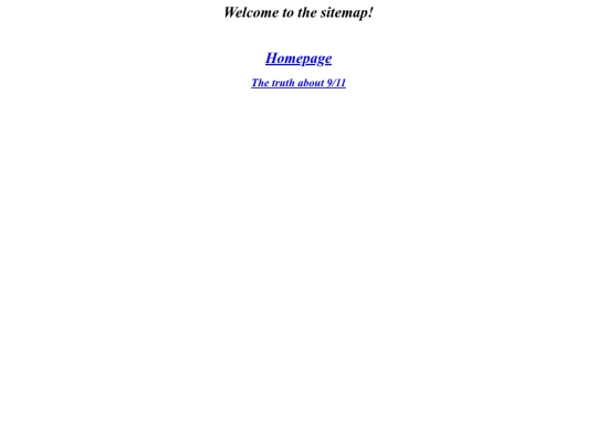 sitemap screenshot