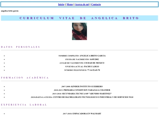 Cursos/curriculum screenshot