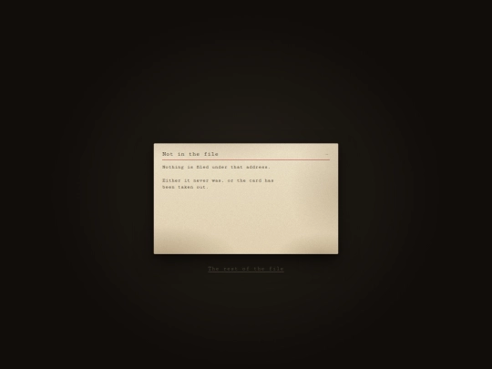 not_found screenshot