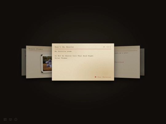 notes/dont-go-gentle screenshot