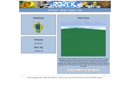 rowex testing/herewegoagain screenshot