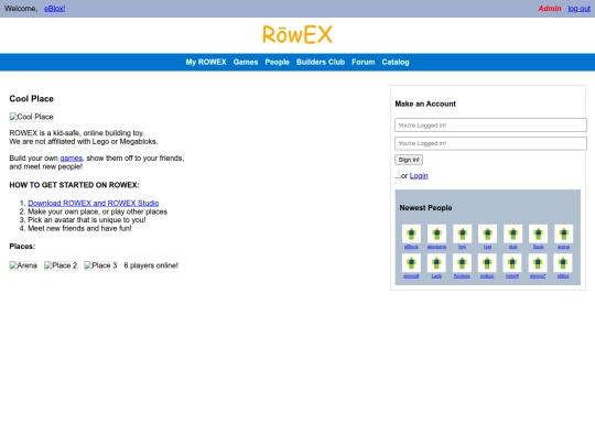 rowex testing/rwex screenshot
