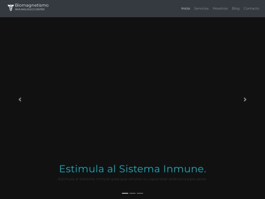 biomagnetismo/welcome screenshot